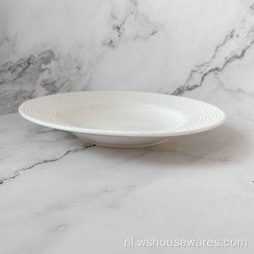 Nieuwe Bonechina Embossed servies